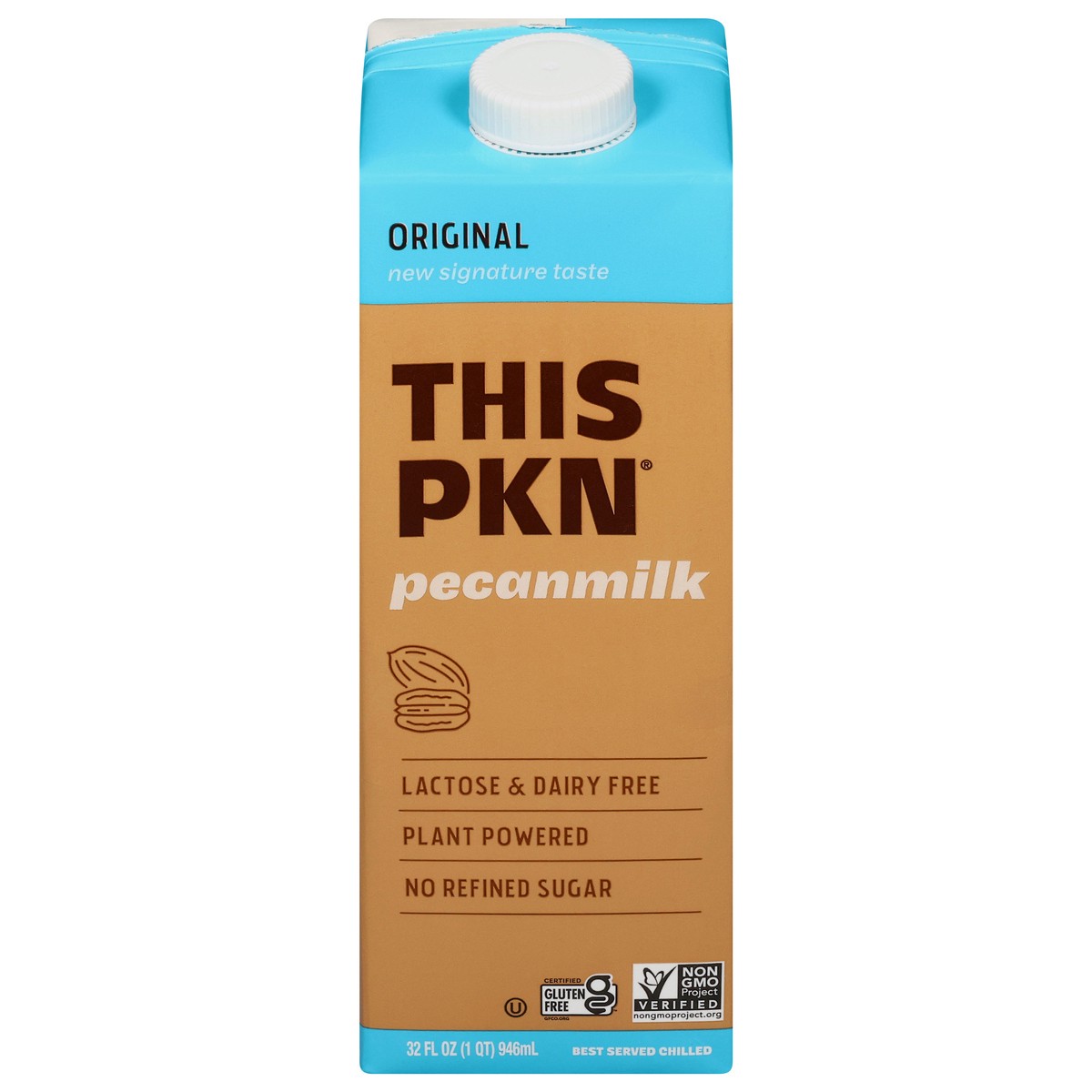 slide 1 of 14, This PKN Lactose & Dairy Free Original Pecanmilk 32 fl oz, 32 fl oz
