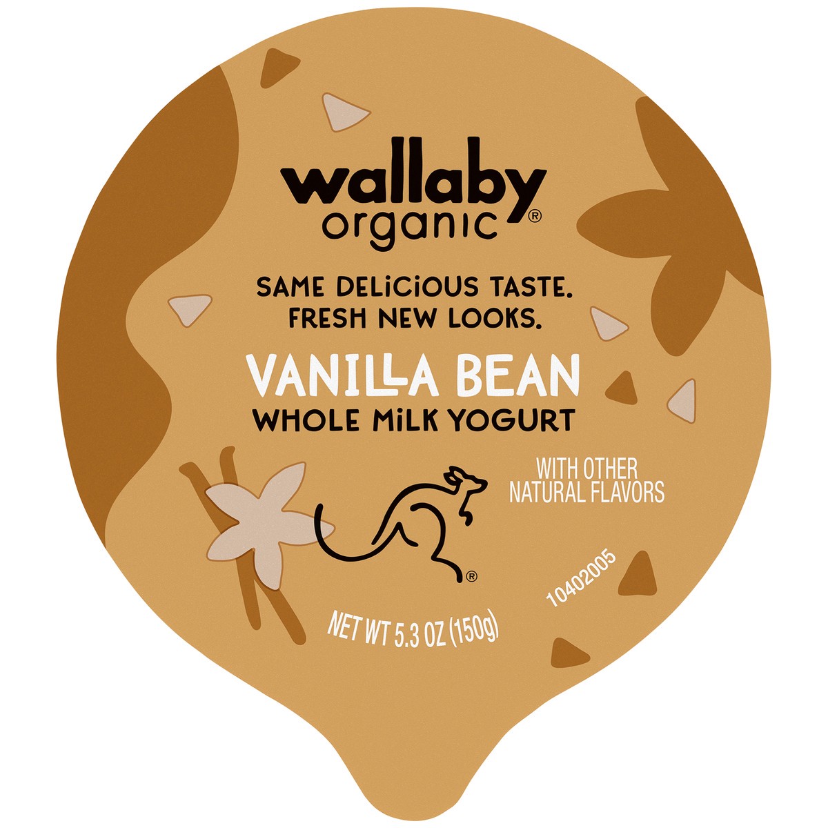 slide 3 of 9, Wallaby Vanilla Bean Greek Yogurt Whole Milk, 5.3 oz