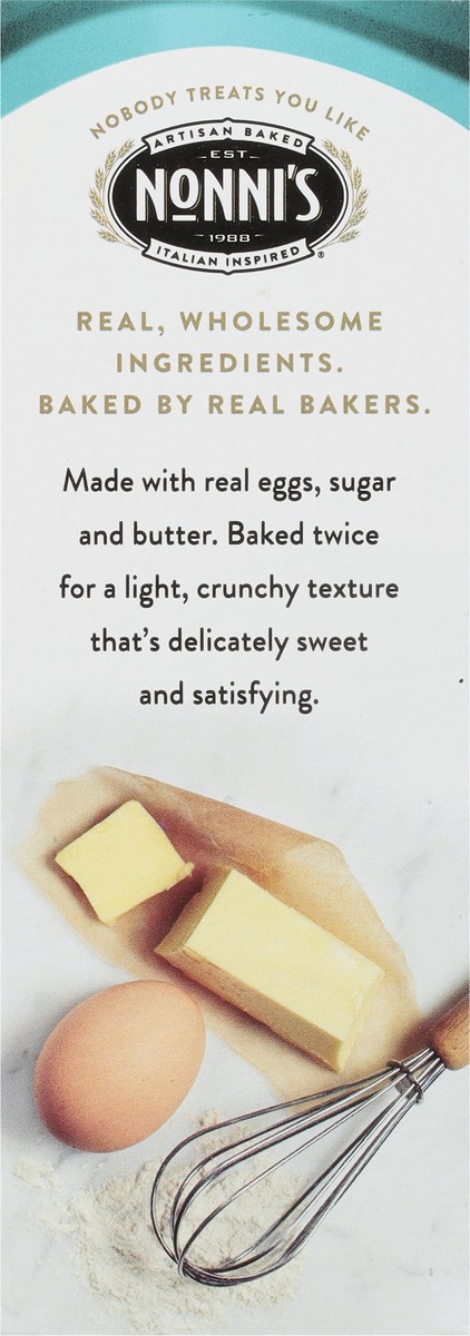 slide 9 of 11, Nonni's Cinnamon Crumb Cake Biscotti 8 ea, 8 ct / 6.88 oz