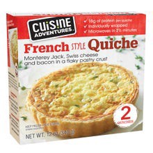 slide 1 of 1, Cuisine Adventures French Style Quiche, 2 ct