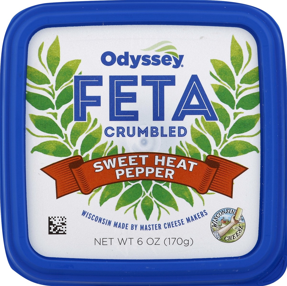 slide 3 of 5, Odyssey Sweet Heat Cheese Feta Crumbles, 6 oz