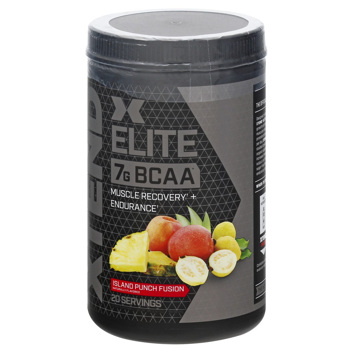 slide 9 of 9, XTend Elite Island Punch Fusion Muscle Recovery + Endurance 360 gr, 360 g