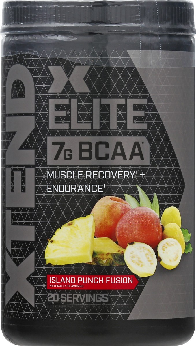 slide 1 of 9, XTend Elite Island Punch Fusion Muscle Recovery + Endurance 360 gr, 360 g