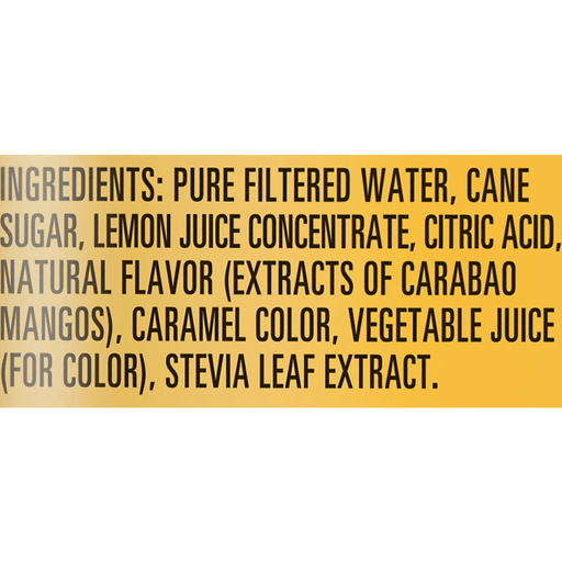 slide 3 of 3, Hubert's Mango Lemonade, 16 oz