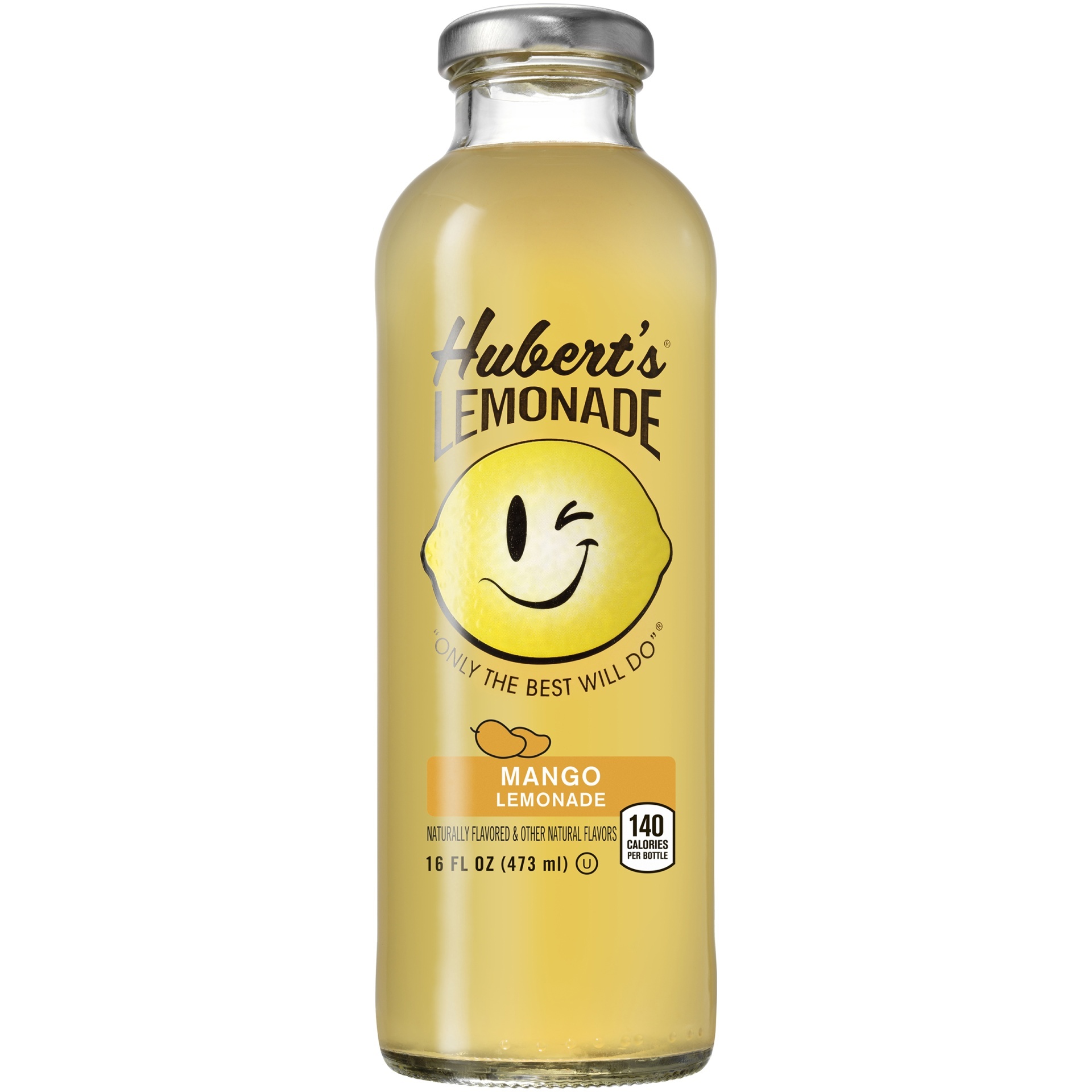 slide 1 of 1, Hubert's Mango Lemonade, 16 oz