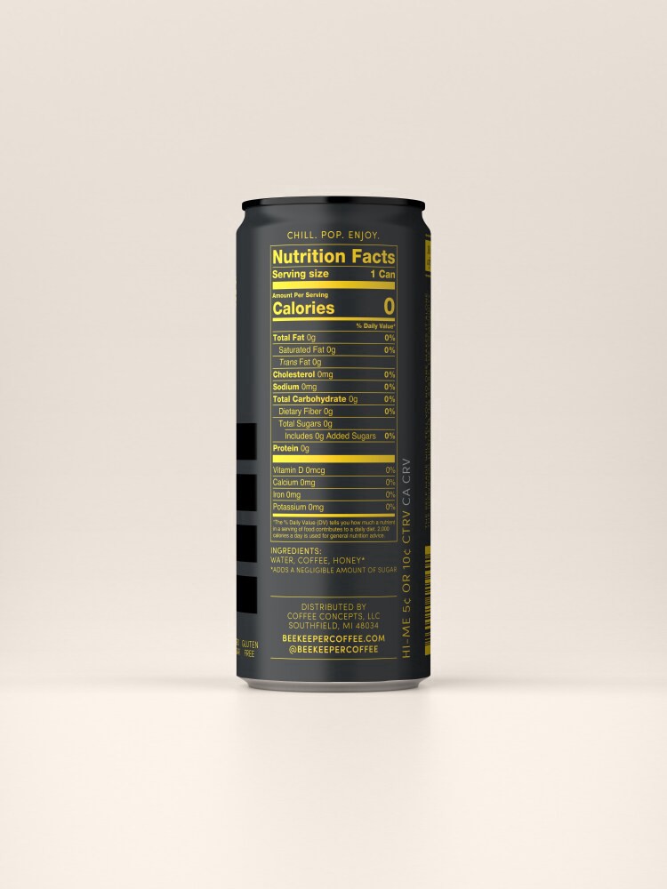 slide 2 of 2, Beekeeper Coffee Cold Brew Black, 8 fl oz