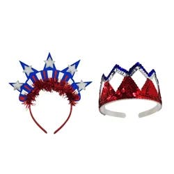Meijer Corporate Seasonal Patriotic Headband