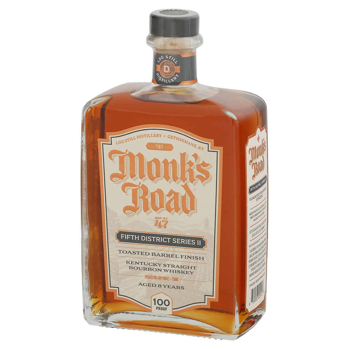 slide 11 of 11, Monk's Road Fifth District Series II Toasted Barrel Finish Kentucky Straight Bourbon Whiskey 750 ml, 750 ml