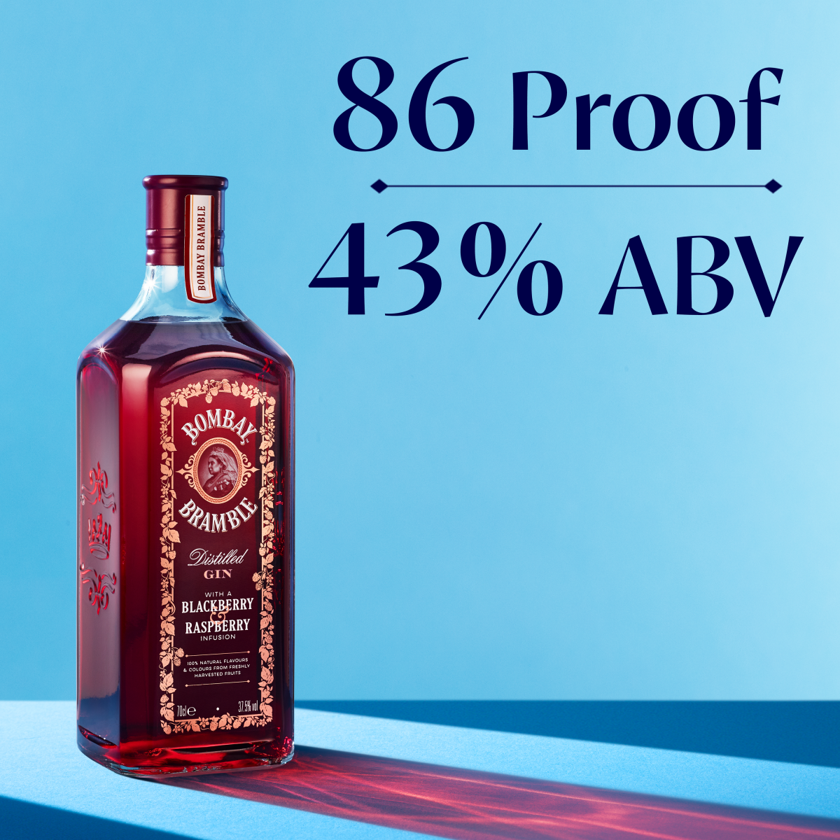 slide 8 of 25, Bombay Bramble Blackberry & Raspberry Flavored Gin 750 ml, 750 ml