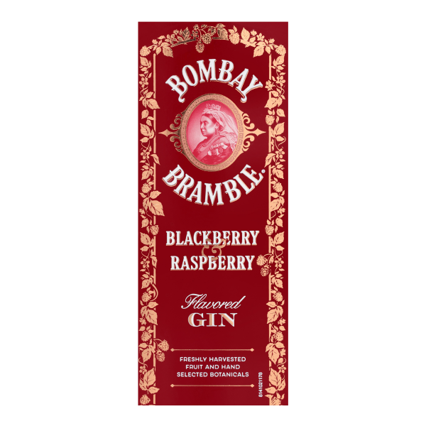 slide 21 of 25, Bombay Bramble Blackberry & Raspberry Flavored Gin 750 ml, 750 ml