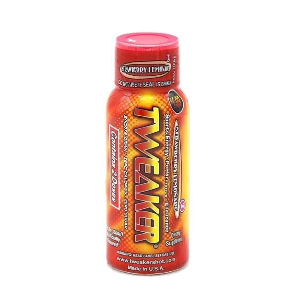 slide 1 of 1, Tweaker Strawberry Lemonade Energy Shot, 2 fl oz