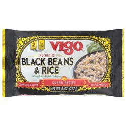 Vigo Authentic Cuban Recipe Black Beans & Rice 8 oz