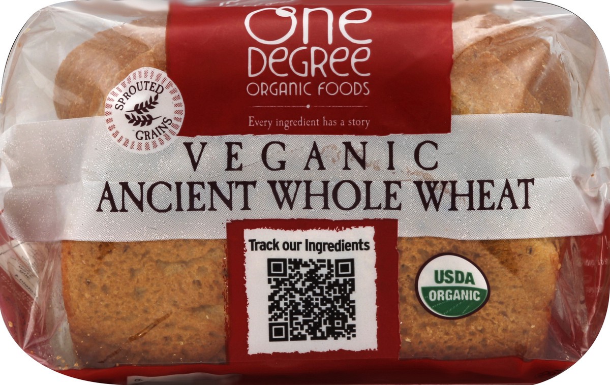 slide 5 of 5, One Degree Organic Foods Bread 22 oz, 22 oz