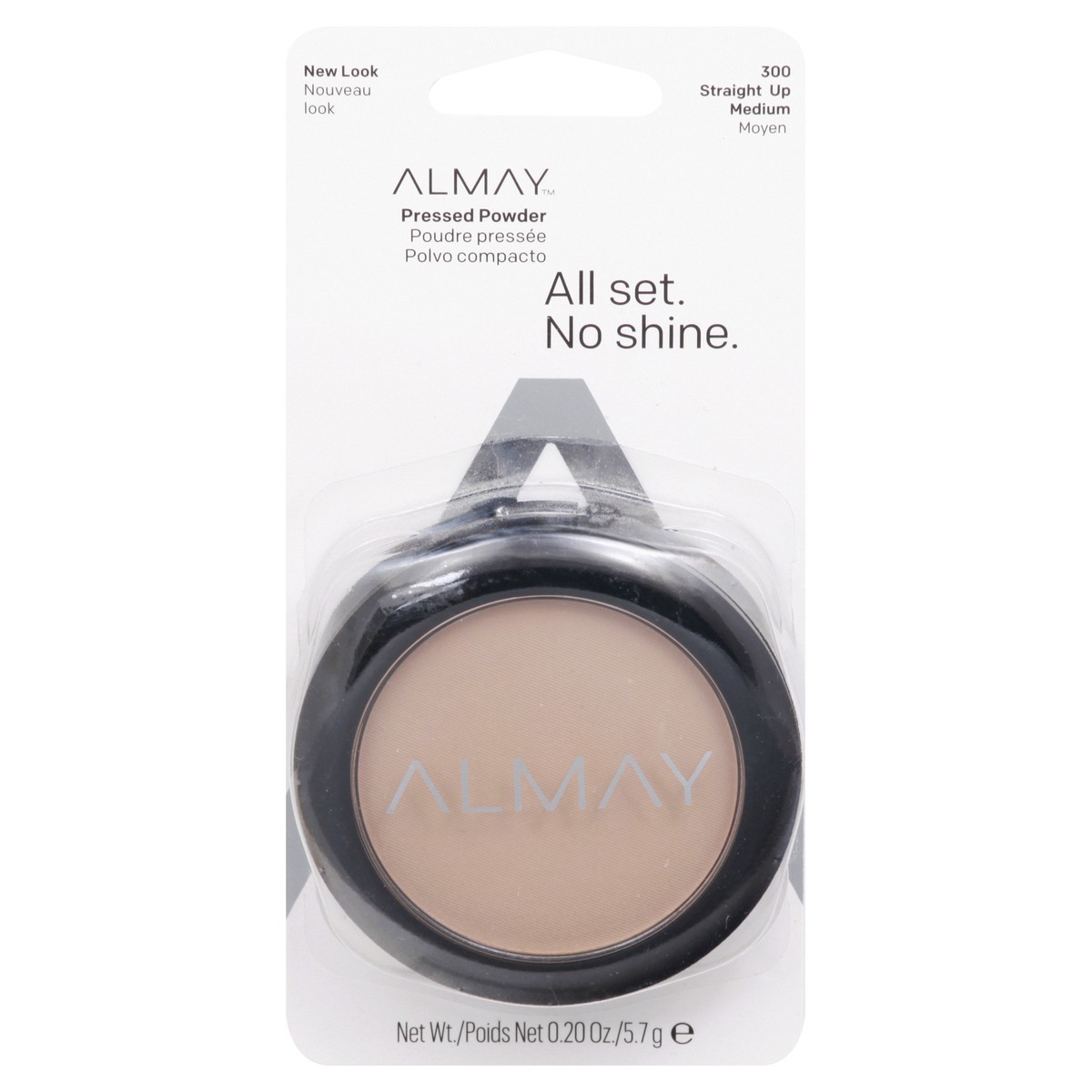 slide 11 of 12, Almay Straight Up Medium Pressed Powder 0.2 oz, 2 oz