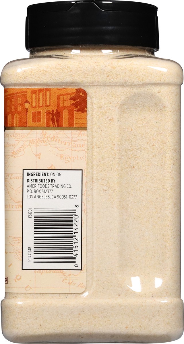 slide 9 of 12, First Street Granulated Onion, 13 oz