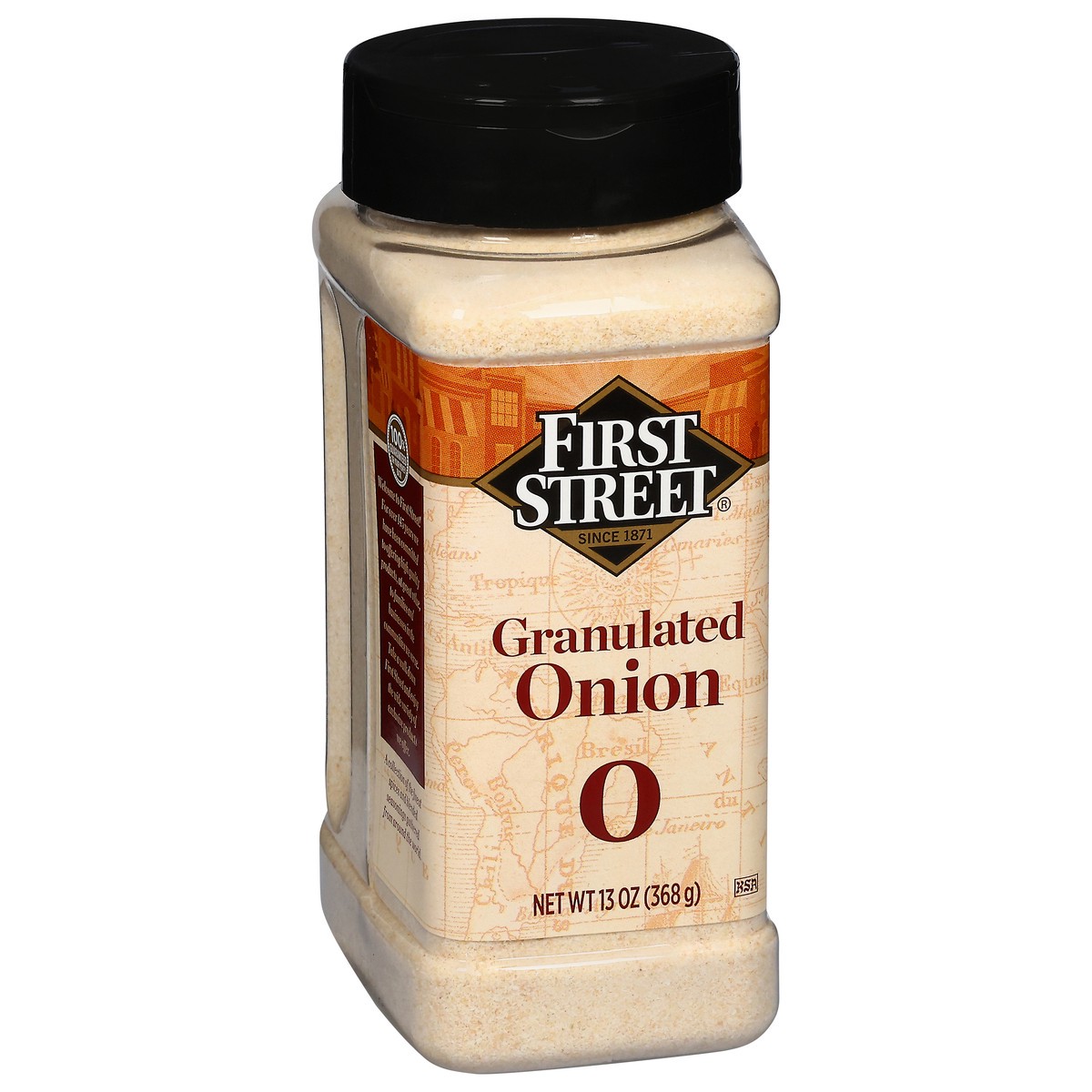 slide 2 of 12, First Street Granulated Onion, 13 oz