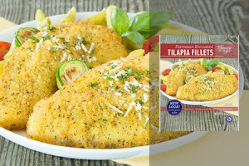 slide 1 of 1, Odyssey Treasures from the Sea Parmesan Crusted Tilapia, 16 oz