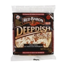 slide 1 of 1, Red Baron Pepperoni Pizza, 1 ct