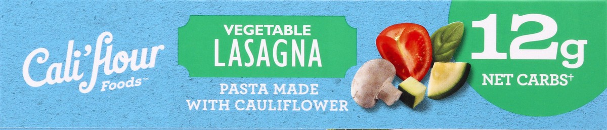 slide 8 of 13, Cali'flour Foods Vegetable Lasagna 9 oz, 9 oz