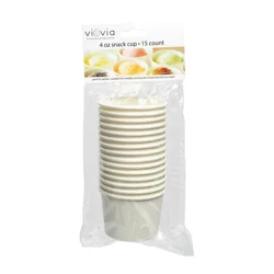 Viovia Snack Cup - White