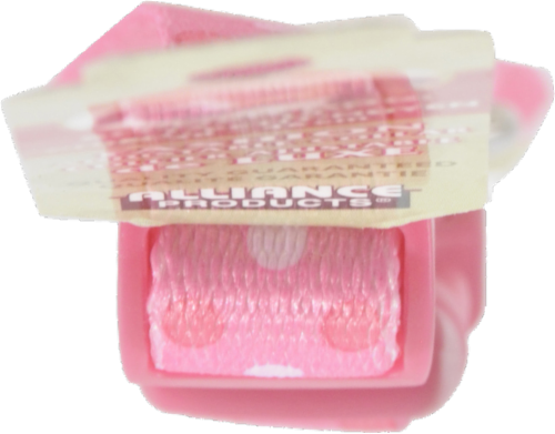 slide 4 of 4, Alliance Pink Dots Small Dog Collar, 1 ct