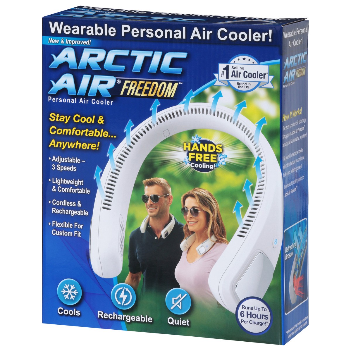 slide 2 of 9, Arctic Air Freedom Personal Air Cooler 1 ea, 1 ct