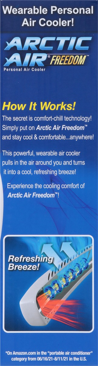 slide 8 of 9, Arctic Air Freedom Personal Air Cooler 1 ea, 1 ct