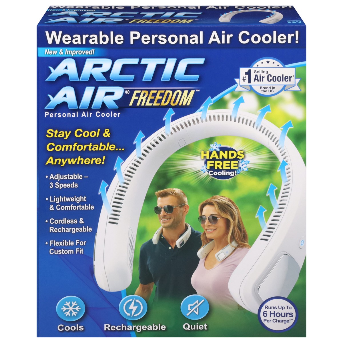 slide 1 of 9, Arctic Air Freedom Personal Air Cooler 1 ea, 1 ct