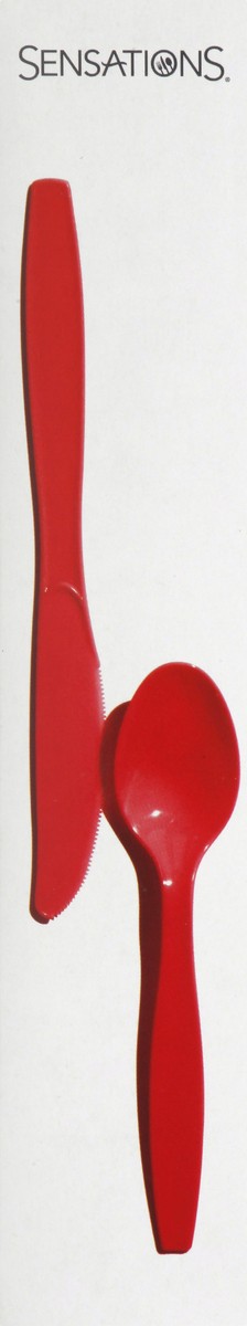 slide 4 of 9, Sensations Cutlery 24 ea, 24 ct