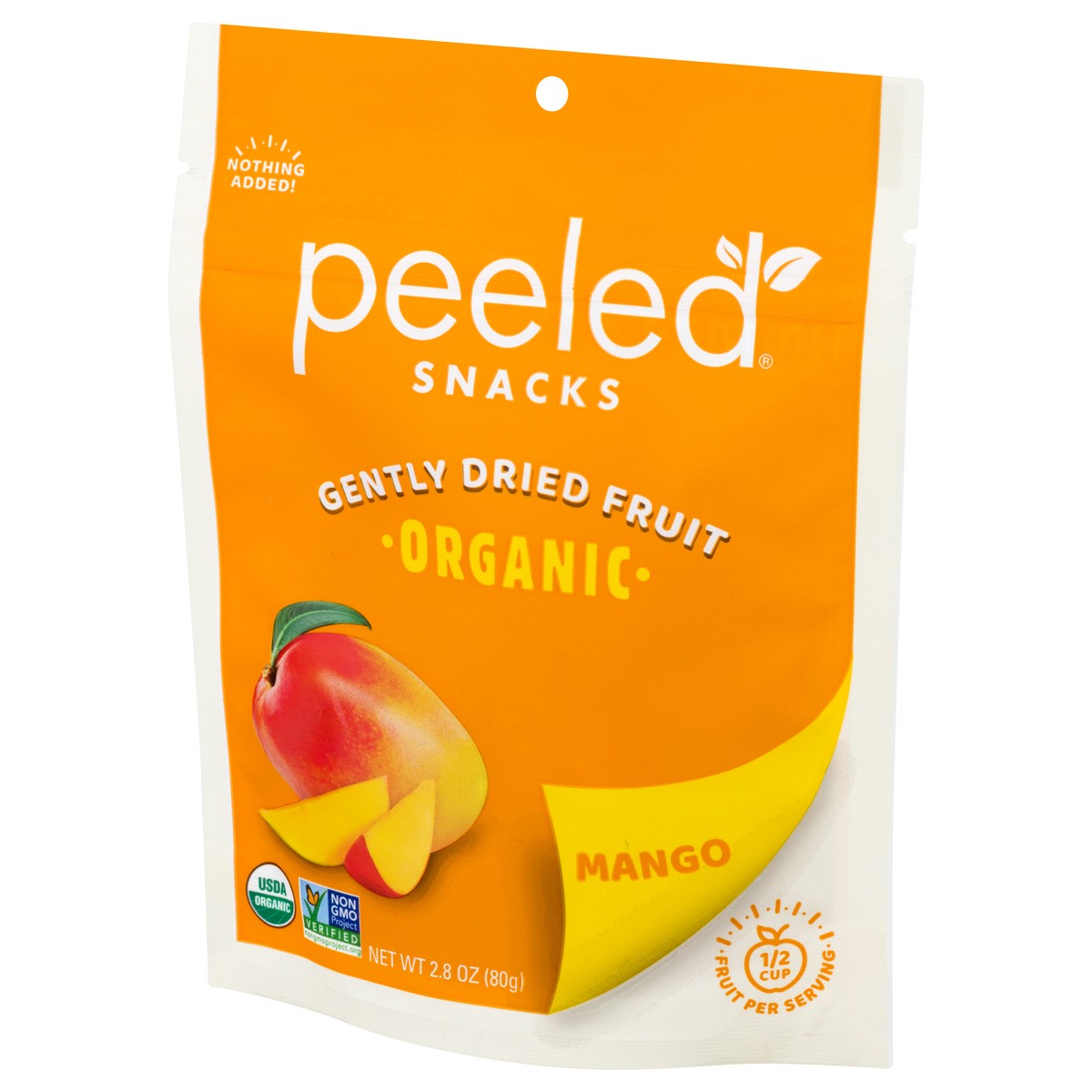 slide 3 of 9, Peeled Snacks Organic Gently Mango Dried Fruit 2.8 oz, 2.8 oz