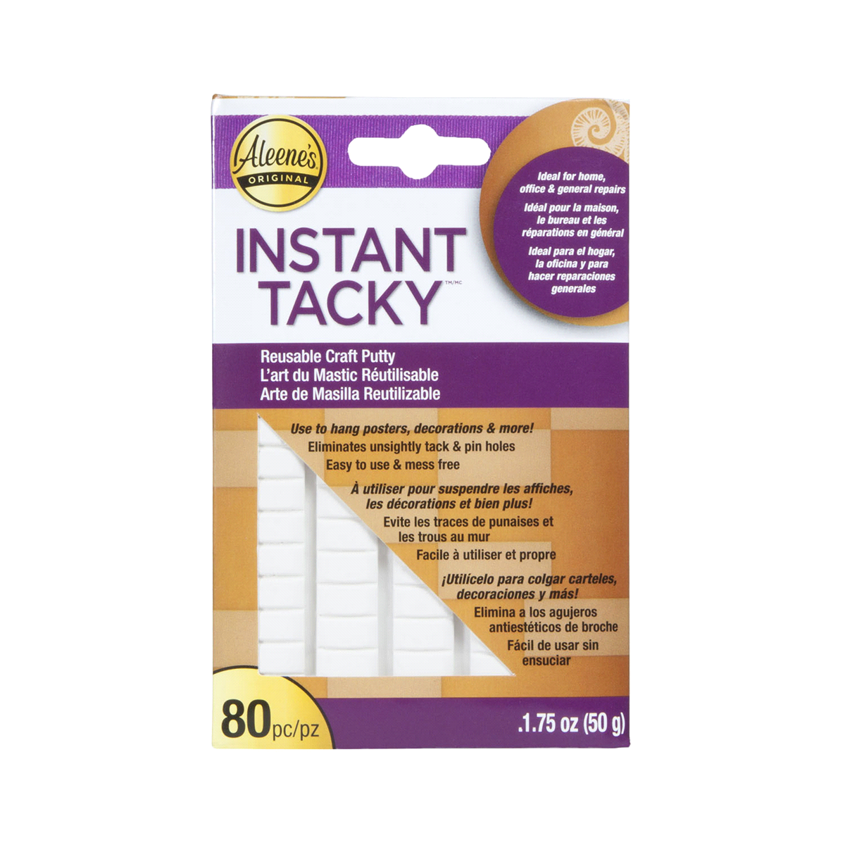 slide 1 of 5, Aleenes Aleene's Instant Tacky Craft Putty, 1.75 oz