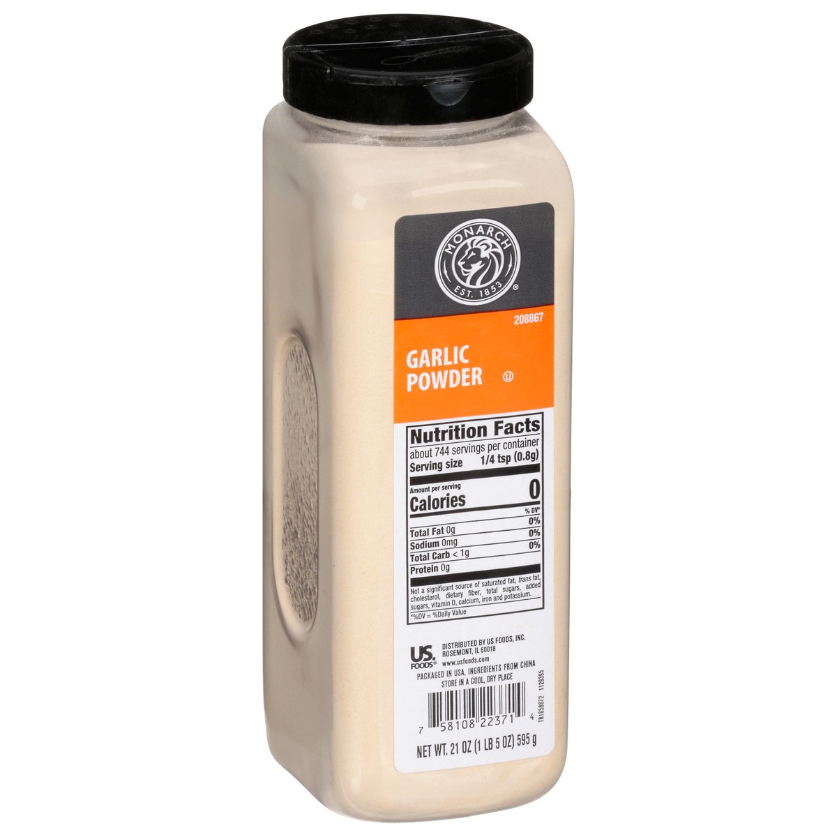 slide 4 of 12, Monarch Seasoning Garlic Powder, 21 oz