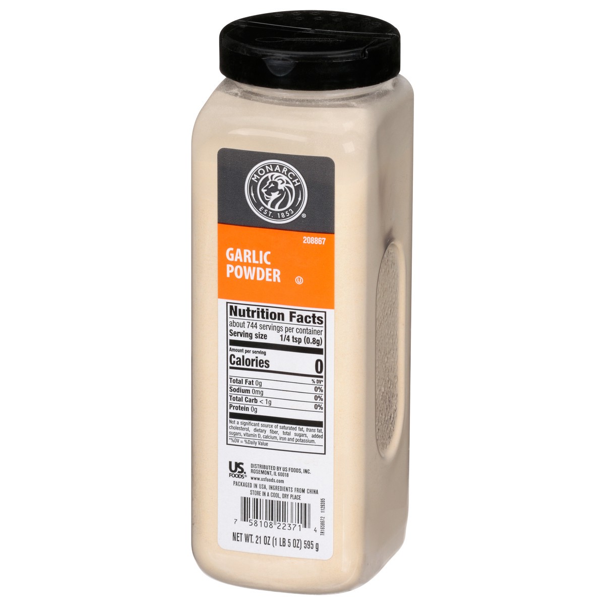 slide 5 of 12, Monarch Seasoning Garlic Powder, 21 oz