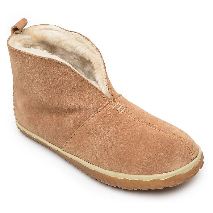 slide 1 of 4, Minnetonka Women's Size 6 Tucson Bootie Slipper - Cinnamon, 1 ct