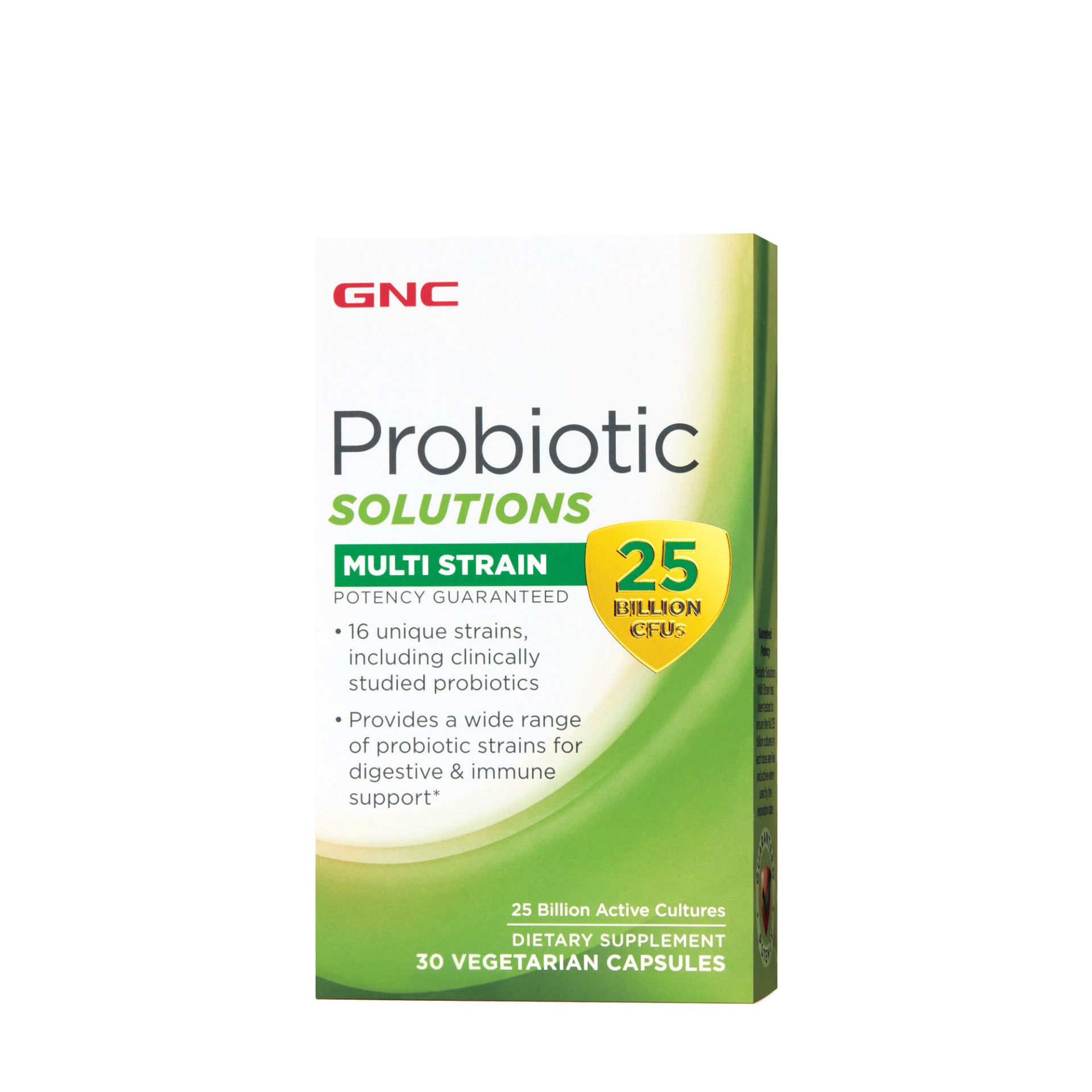 slide 1 of 1, GNC Probiotic Solutions Multi Strain - 25 Billion CFUs, 30 ct