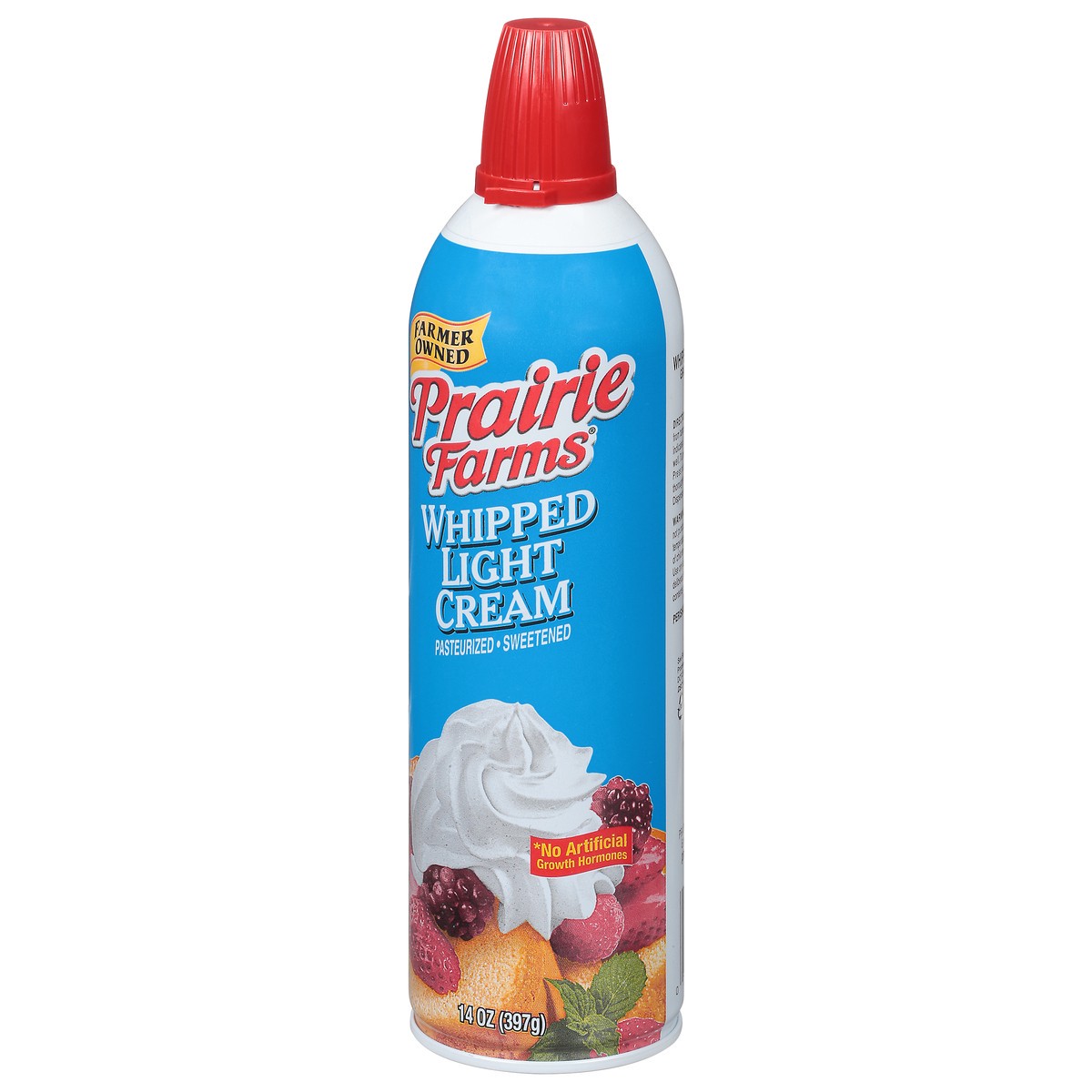 slide 8 of 9, Prairie Farms Pasteurized Whipped Sweetened Light Cream 14 oz, 14 oz