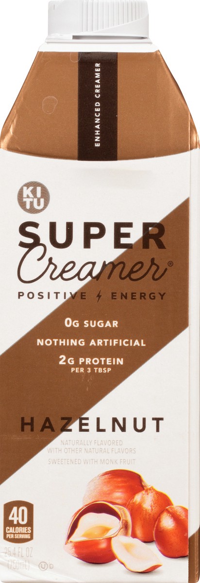 slide 2 of 13, Kitu Life Hazelnut Super Creamer Protein+m, 25.4 fl oz