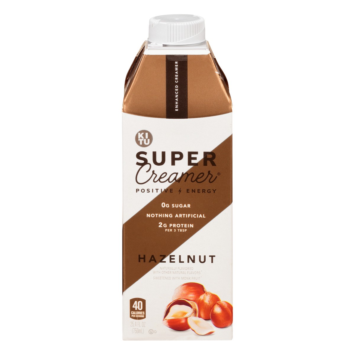 slide 1 of 13, Kitu Life Hazelnut Super Creamer Protein+m, 25.4 fl oz