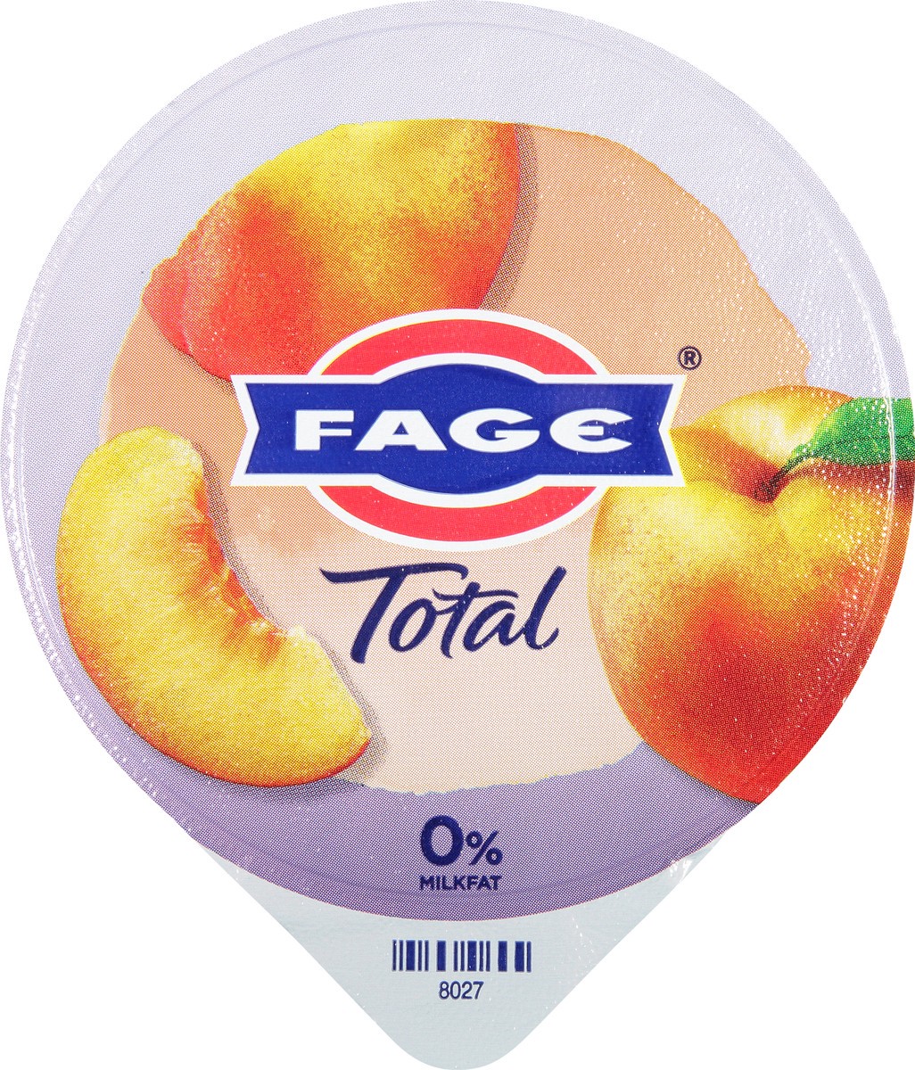 slide 7 of 13, Fage Total Strained Nonfat Greek Peach Yogurt 5.3 oz, 5.3 oz