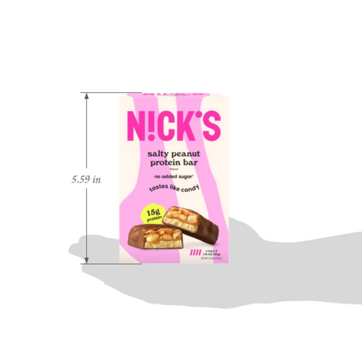 slide 7 of 14, Nick's Salty Peanut, 1.76 oz