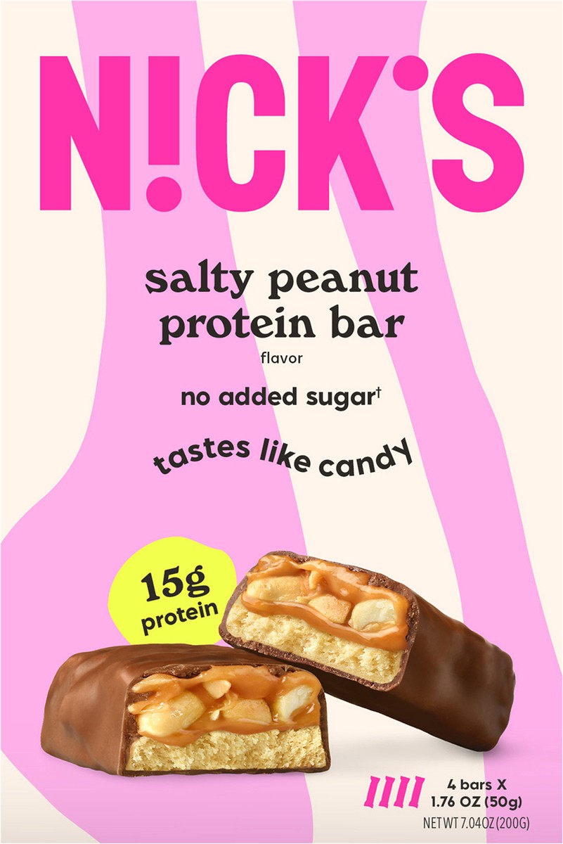 slide 2 of 14, Nick's Salty Peanut, 1.76 oz