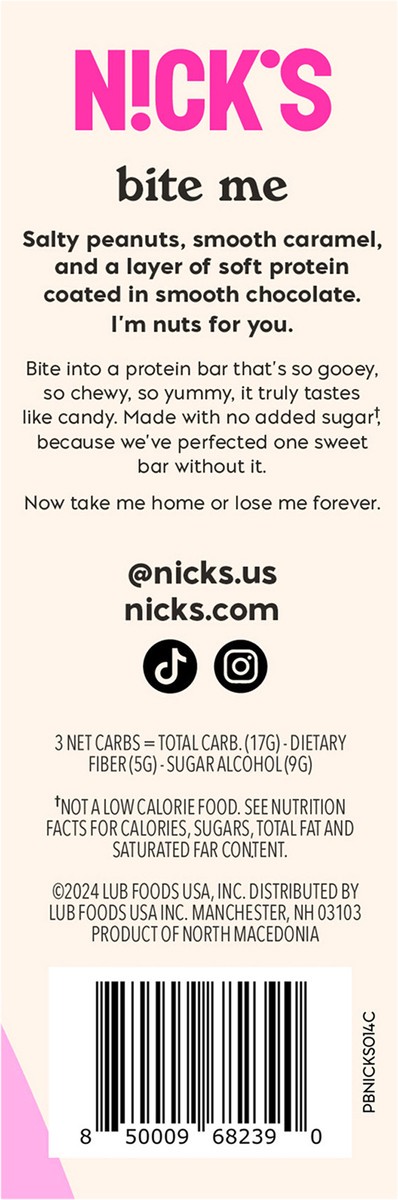 slide 8 of 14, Nick's Salty Peanut, 1.76 oz