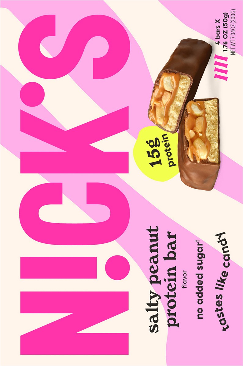 slide 14 of 14, Nick's Salty Peanut, 1.76 oz