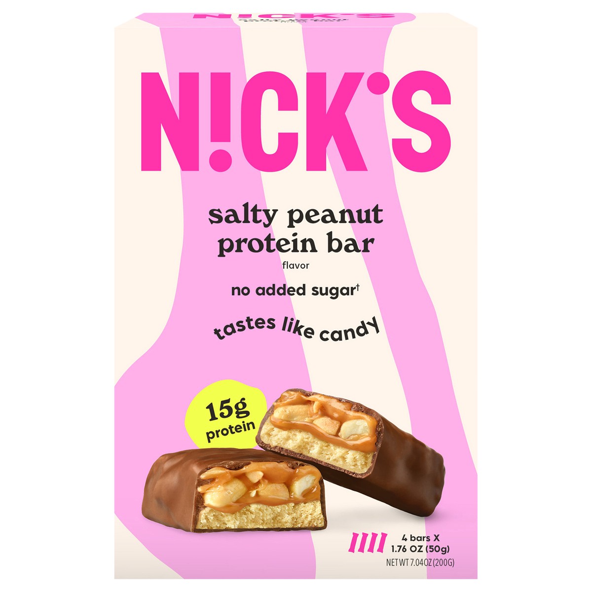 slide 3 of 14, Nick's Salty Peanut, 1.76 oz