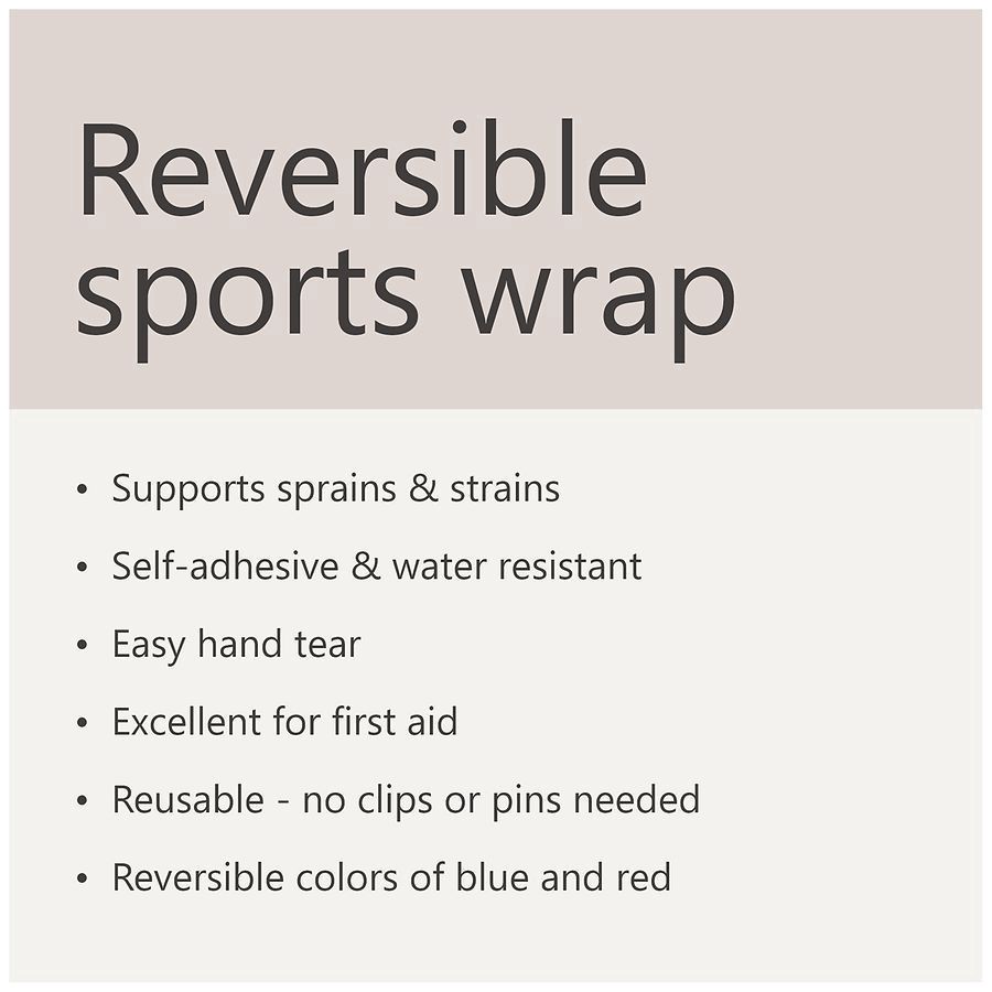 slide 3 of 5, Walgreens Reversible Sport Wrap, 1 ct