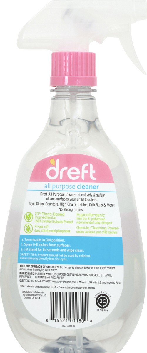 slide 2 of 9, Dreft All Purpose Cleaner 24 fl oz, 24 oz