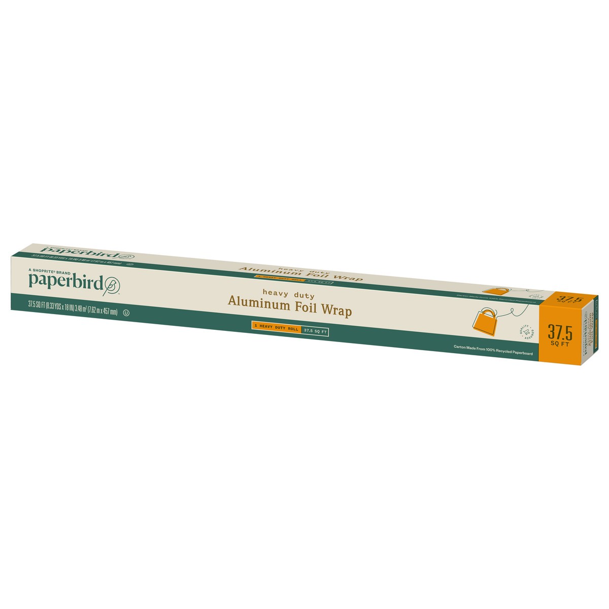 slide 2 of 4, Paperbird Heavy Duty Aluminum Foil Wrap 1 ea, 1 ct