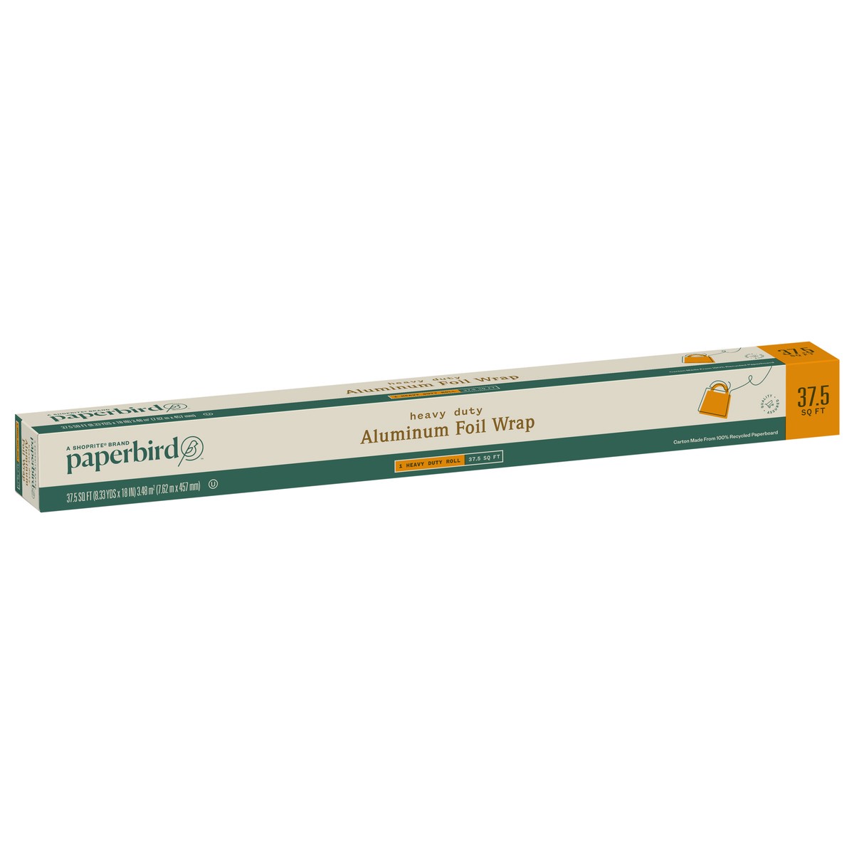slide 3 of 4, Paperbird Heavy Duty Aluminum Foil Wrap 1 ea, 1 ct