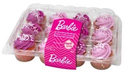 Two-Bite Barbie Mini Cupcakes