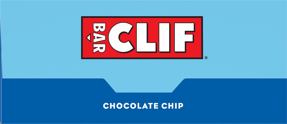 slide 6 of 11, CLIF BAR - Chocolate Chip - Made with Organic Oats - 10g Protein - Non-GMO - Plant Based - Energy Bars - 2.4 oz. (6 Pack), 14.4 oz